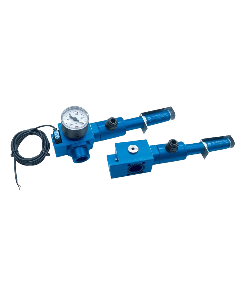Conveyor vacuum generator PVR 25 MS, with support for fastening to vacuum cups